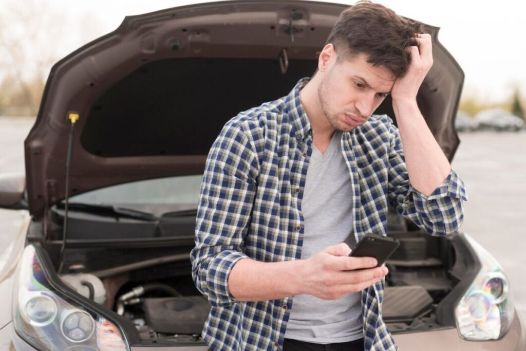 problema ao abastecer o carro com combustivel adulterado