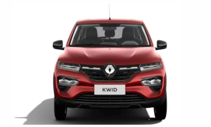 Frente do Kwid Intense 2025