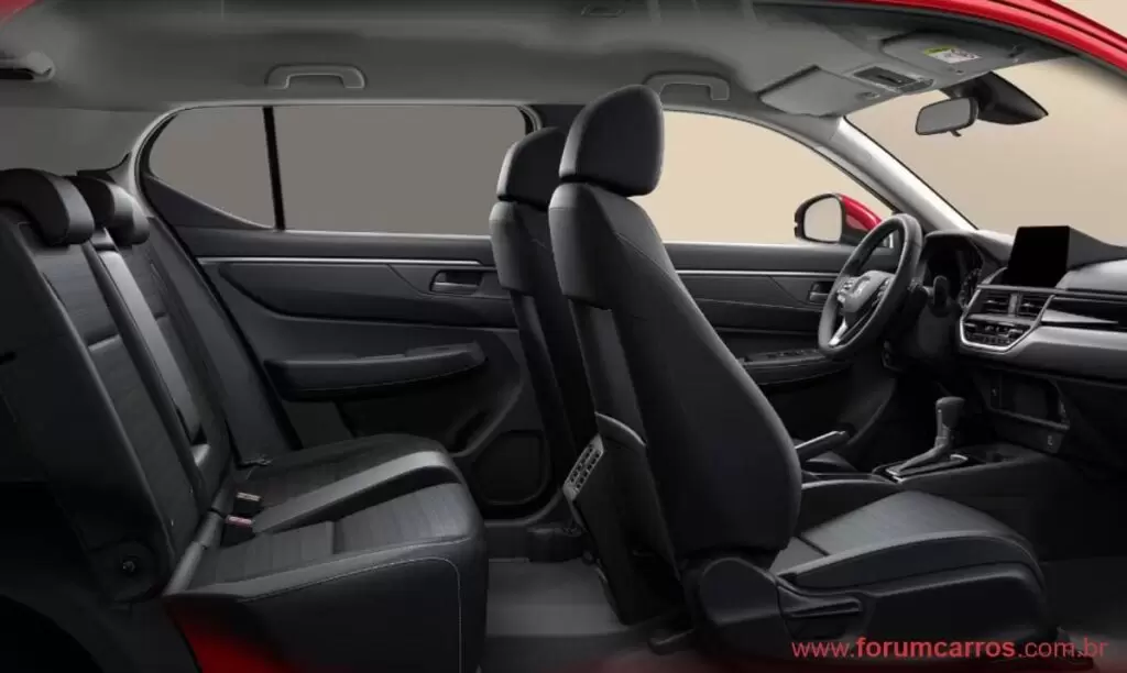 Interior do novo Honda WR-V 2025