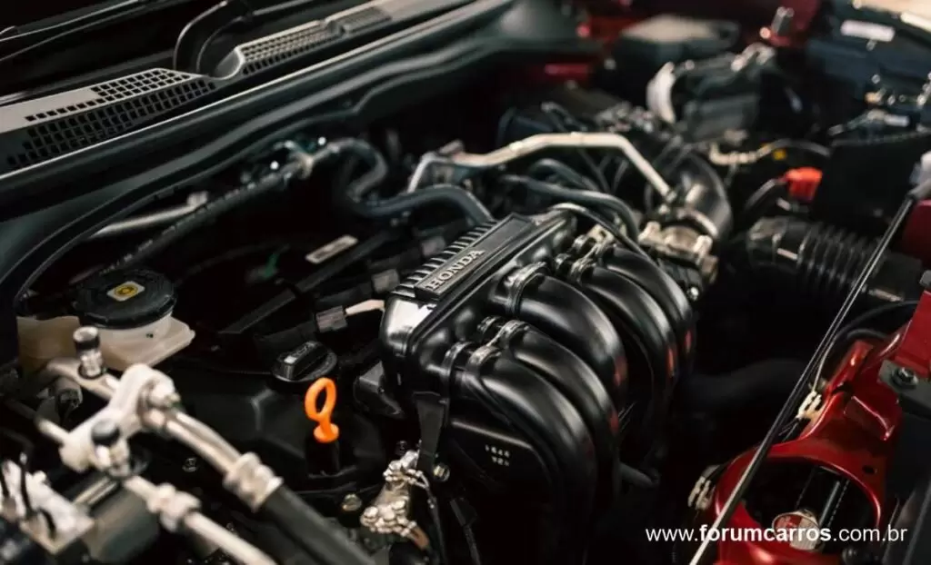 Motor a combustão do novo Honda WR-V 2025
