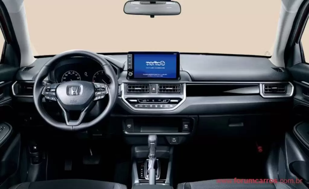 Painel do novo Honda WR-V 2025