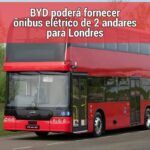BYD fornecerá ônibus elétrico de 2 andares para Londres
