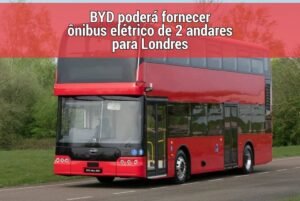 BYD fornecerá ônibus elétrico de 2 andares para Londres