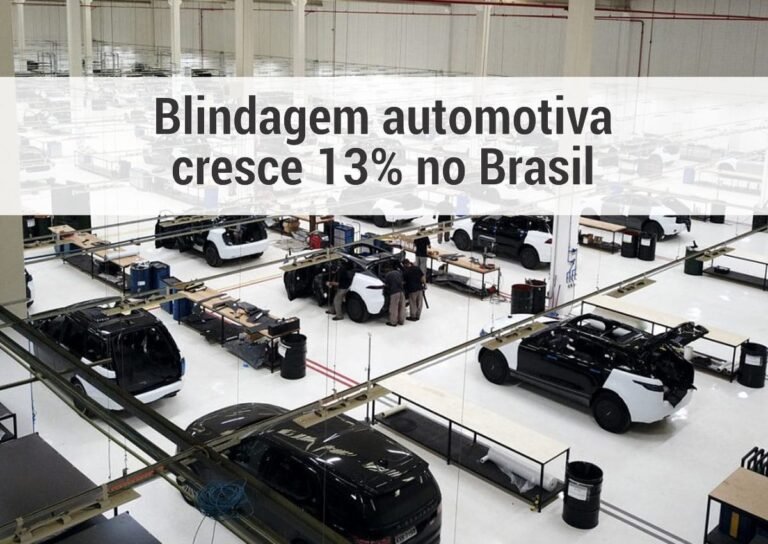 Blindagem automotiva cresce 13 no Brasil