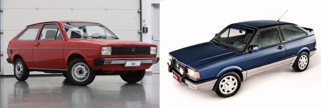 Gol BX e GTI 1 Geração História