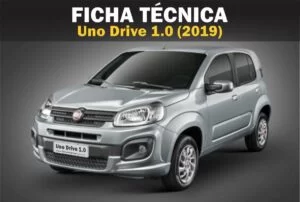 Ficha Técnica Completa do Fiat Uno Drive 1.0 2019