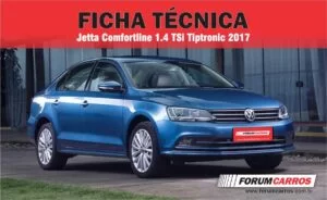Ficha Técnica Jetta Comfortline TSi Tiptronic 2017 Turbo