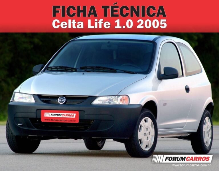 Ficha Técnica do GM Celta Life 1.0 2005 2 portas