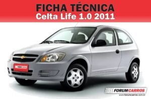 Ficha Técnica do Chevrolet Celta Life 1.0 2011 2 portas