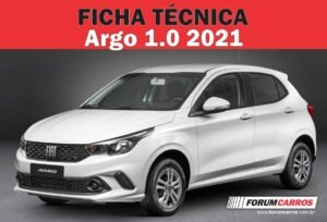 Ficha Técnica do Fiat Argo 1.0 2021