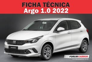 Ficha Técnica do Fiat Argo 1.0 2022
