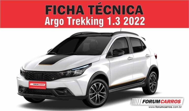Ficha Tecnica do Fiat Argo Trekking 2022