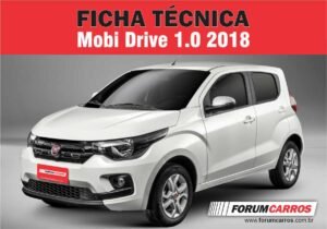 Ficha Técnica do Fiat Mobi Drive 1.0 2018