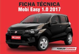 Ficha Técnica do Fiat Mobi Easy 2017