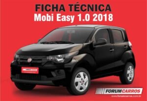 Ficha Técnica do Fiat Mobi Easy 2018