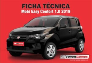 Ficha Técnica do Fiat Mobi Easy Confort 2019