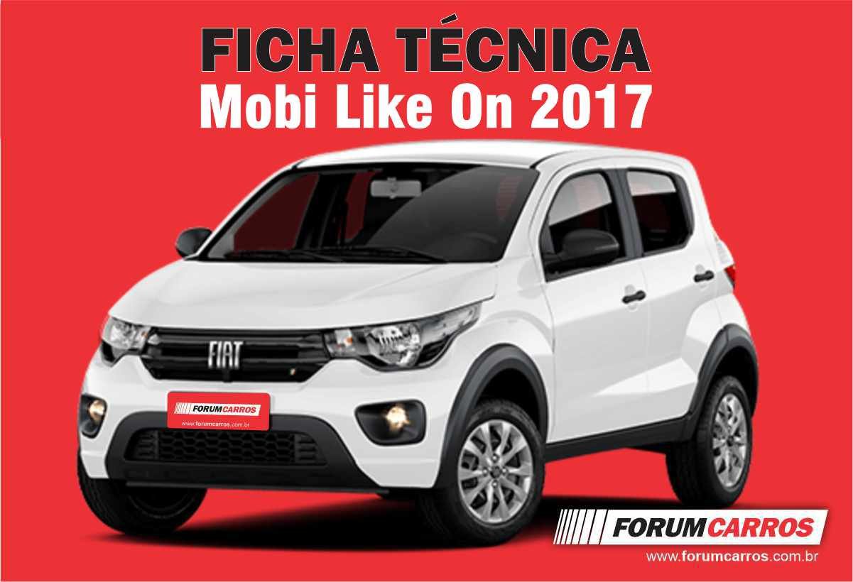 Fiat Mobi Like On 1.0 2017