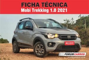 Ficha Técnica do Fiat Mobi Trekking 2021