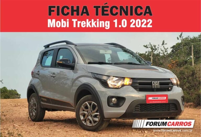 Ficha Técnica do Fiat Mobi Trekking 2022