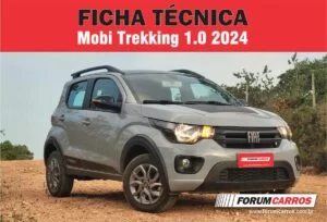 Ficha Técnica do Fiat Mobi Trekking 2024