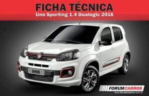 Fiat Uno Sporting 1.4 Dualogic (2016)