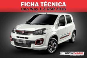 Fiat Uno Way 1.3 GSR (2018)