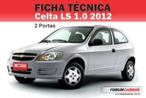 Ficha Técnica do GM Celta LS 1.0 2012 2 portas