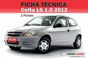 Ficha Técnica do GM Celta LS 1.0 2012 2 portas