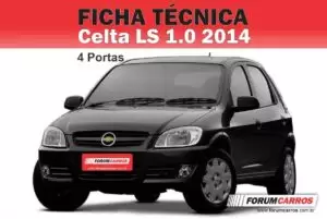 Ficha Técnica do Chevrolet Celta LS 1.0 2014 4 Portas