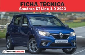 Ficha Técnica do Renault Sandero GT Line 1.0 2022