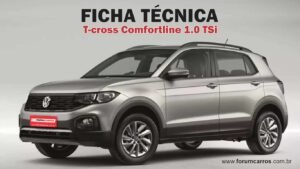 Ficha Técnica do Vw T-cross Comfortline TSi