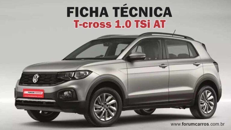 Ficha Técnica do Vw T-cross TSi Automático