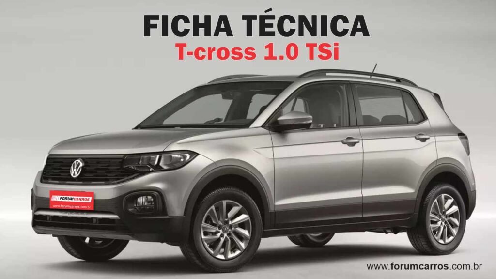 T-cross 1.0 TSi (2021) FICHA TÉCNICA