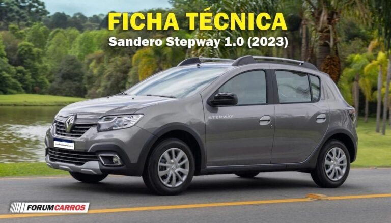 Ficha Técnica do Sandero Stepway 1.0 2023