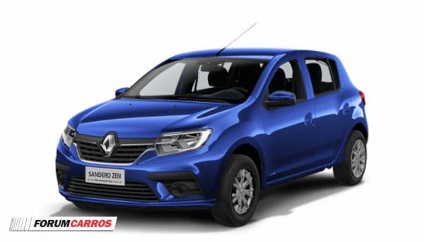 Ficha Técnica do Renault Sandero Zen 1.0 12V 2022