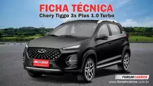 Ficha Técnica Chery Tiggo 3X Plus 1.0 Turbo