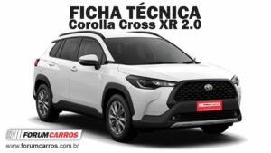 Ficha Tecnica do Toyota Corolla Cross XR 2.0