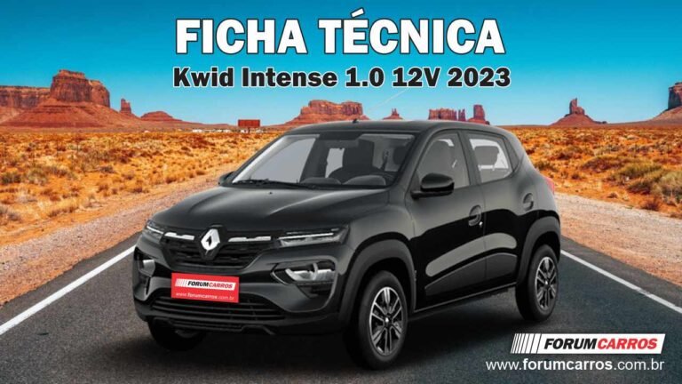 Ficha Técnica do Renault Kwid Intense 2023