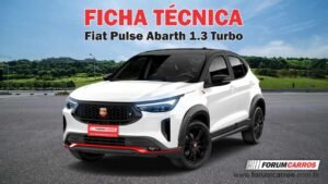 Ficha Técnica do Fiat Pulse Abarth 1.3 Turbo