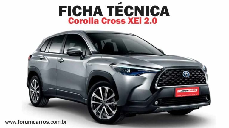 Ficha Técnica do Toyota Corolla Cross XEi 2.0