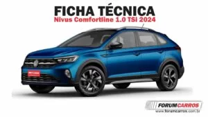 Ficha Técnica do Volkswagen Nivus Comfortline TSi 2024