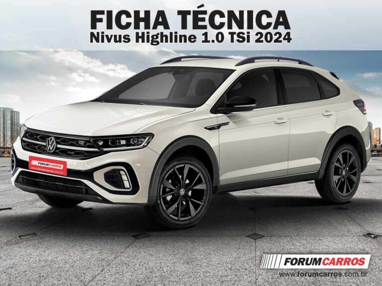 Ficha Técnica do Volkswagen Nivus Highline TSi 2024