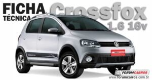 Ficha técnica do Volkswagen Crossfox 1.6 16v