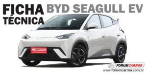 Ficha Técnica do Byd Seagull EV