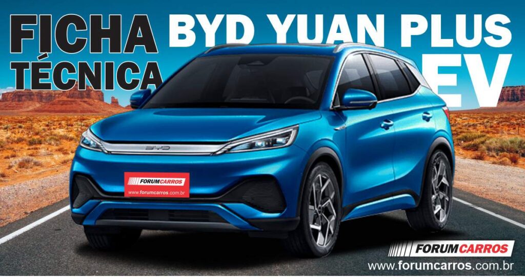 Byd Yuan Plus EV 2025 ️ FICHA TÉCNICA