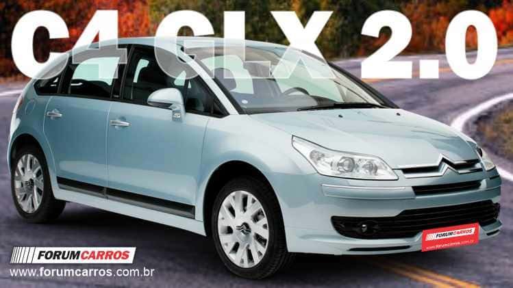 Ficha Técnica do Citroen C4 GLX 2.0. Especificações, Desempenho, Preço, Motor, Cambio, Itens