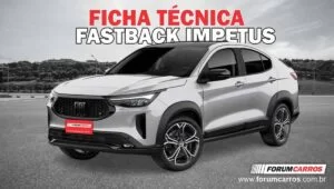 Ficha Técnica do Fiat FASTBACK Impetus 1.0 Turbo. Especificações de Consumo, motor, preço, itens de série, desempenho