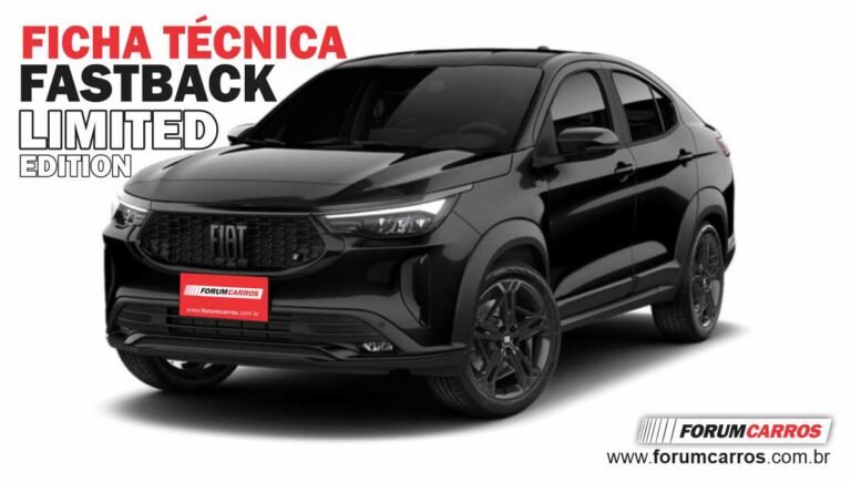 Ficha Técnica do FASTBACK Limited Edition