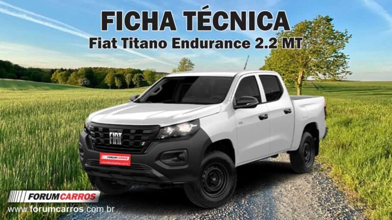Ficha Técnica Fiat Titano Endurance 2.2