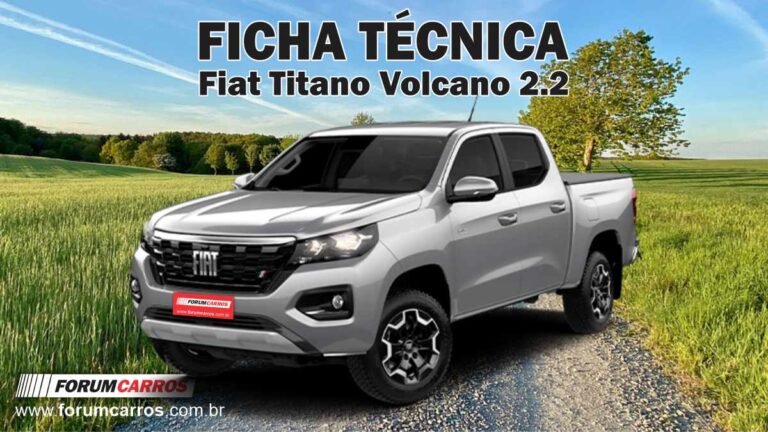 Ficha Técnica do Fiat Titano Volcano 2.2